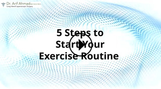 5 Steps to Start Your Exercise Routine