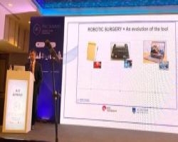 Dr Arif Ahmad, MD presented at the Robotic Surgery Collaboration International summit in Istanbul, Turkey, 2023