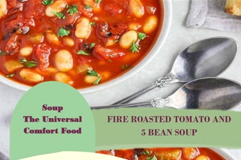 Fire Roasted Tomato and 5 Bean Soup